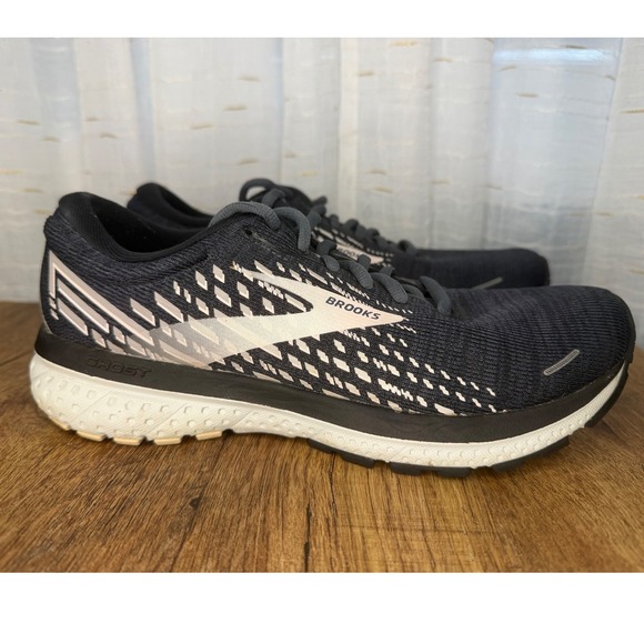 Brooks Shoes - Brooks Ghost 13 Women's Running‎ Shoes Navy Pink 8 Neutral Cushion
